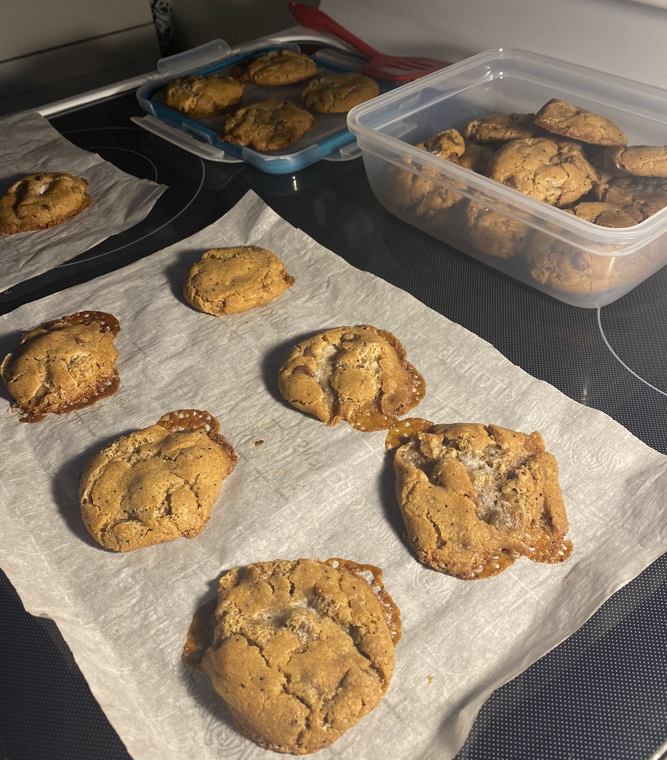 Fresh baked cookies